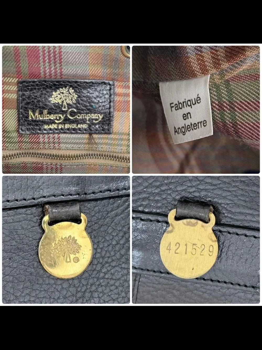 Mulberry backpack pebbled